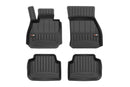 3D Гумени стелки Frogum за Mini Clubman F54 (2015+), 4 части, черни