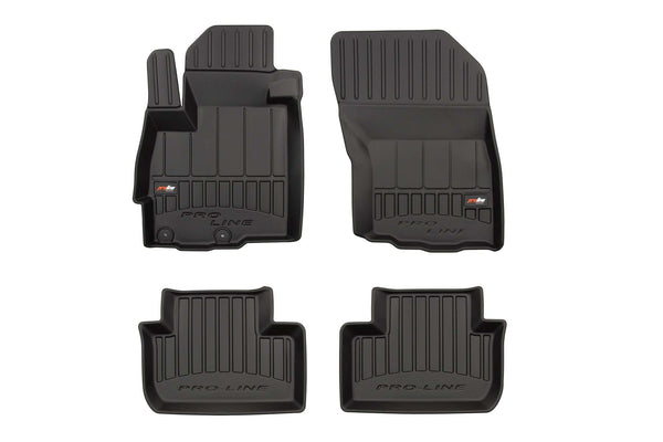 Talpă de cauciuc 3D Frogum pentru Peugeot 4008 (2012-2017), 4 părți, negru