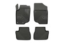 2.5D Гумени стелки Frogum №77 за Peugeot 207 (2006–2012), 4 части, черни