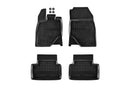Covorașe din cauciuc Rezaw-Plast pentru Peugeot 3008 (2024+), fără versiune electrică, 4 părți, negru
