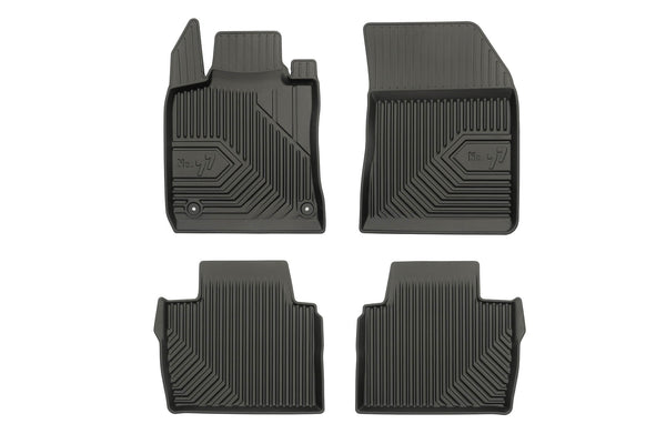 Talpă de cauciuc 2.5D Frogum No 77 pentru Peugeot 508 (2018+), 4 bucăți, negru