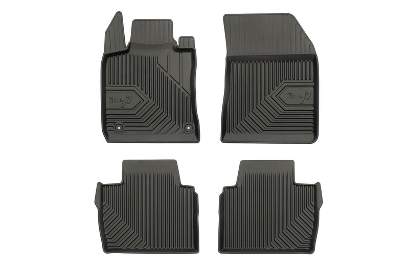 Talpă de cauciuc 2.5D Frogum No 77 pentru Peugeot 508 (2018+), 4 bucăți, negru