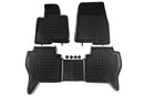 Гумени стелки Rezaw-Plast за Mitsubishi Pajero (2002–2006) – 3 части, черни