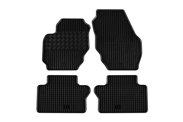 Гумени стелки Rigum за Volvo XC70 (2011–2016) – 4 броя, черни