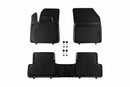 Covorașe din cauciuc Rezaw-Plast pentru Peugeot 3008 PHEV 4x2, 4x4 (2020-2024), 3 părți, negru
