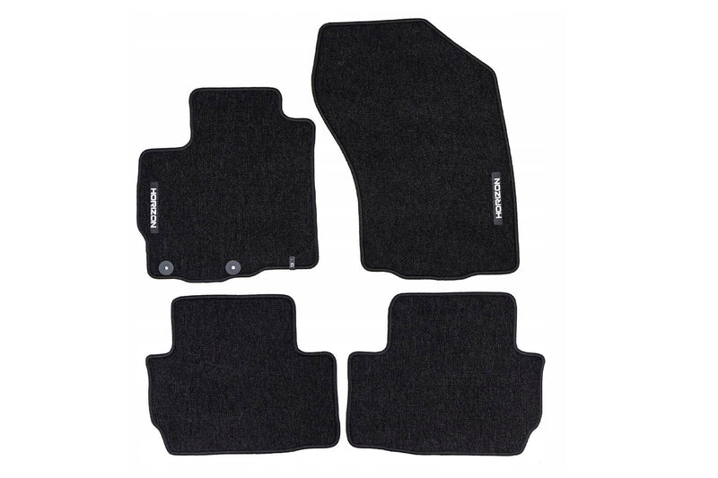 Covorașe Frogum Horizon pentru Peugeot 4007 (2007-2012), 4 părți, negru