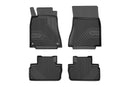 2.5D Гумени стелки Frogum №77 за Lexus IS седан 4x4 (2005-2013), 4 части, черни