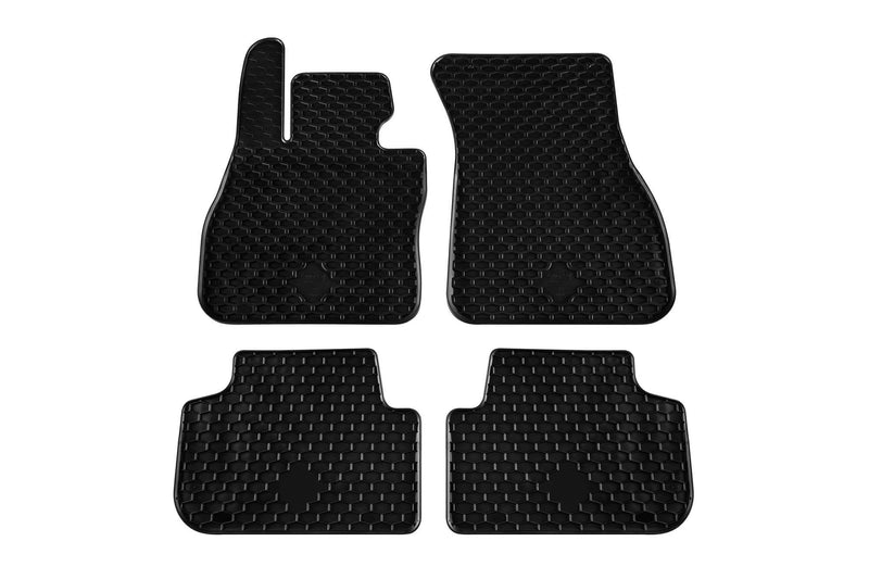 Гумени стелки Gumarny Zubri за BMW Серия 1 F40, Серия 2 F44 Gran Coupe (2019+), 4 части, черни
