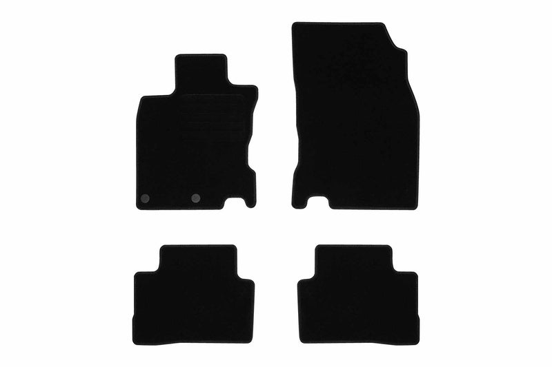 Мокетни стелки Rigum за Nissan Qashqai (2014–2021), 4 части, черни