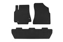Covorașe din cauciuc Geyer&Hosaja pentru Peugeot Partner (2008-2018), 3 părți, negru
