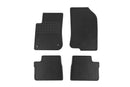 Covorașe din cauciuc Rigum pentru Peugeot 208 (2012-2019) - 4 părți, negru