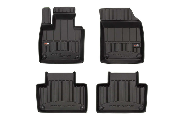 3D гумени стелки Frogum за Volvo XC90 (2015 +) – 4 броя, черни