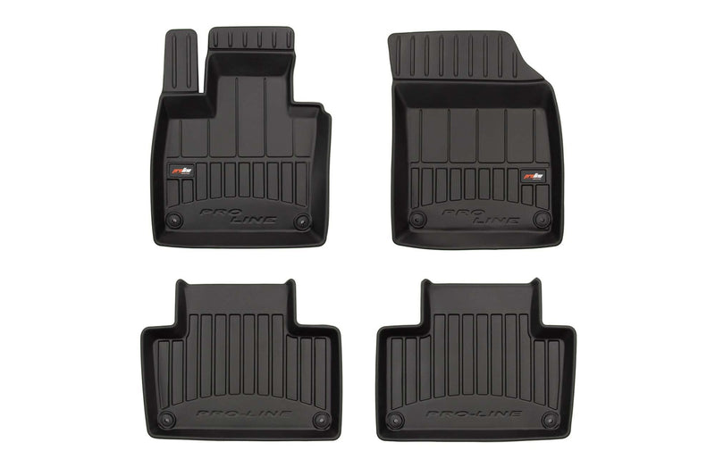 3D гумени стелки Frogum за Volvo XC90 (2015 +) – 4 броя, черни