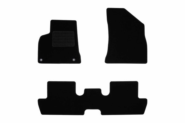 Covorașe Rigum pentru Peugeot 3008 (2009-2016) - 4 părți, negru