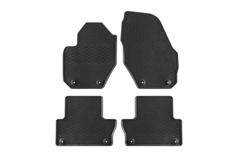 Гумени стелки Geyer&Hosaja за Volvo XC60 (2008–2017), 4 части, черни