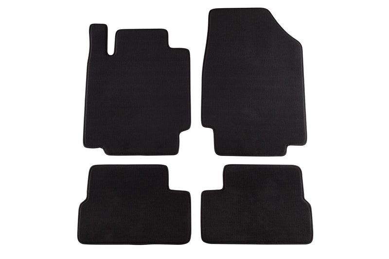 Мокетни стелки Petex за Nissan Micra (2003–2010) Style, 5 врати, 4 части, черни