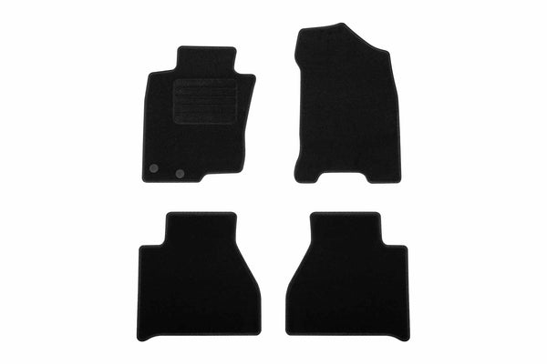 Мокетни стелки Rigum за Nissan Navara (2016+), 4 части, черни