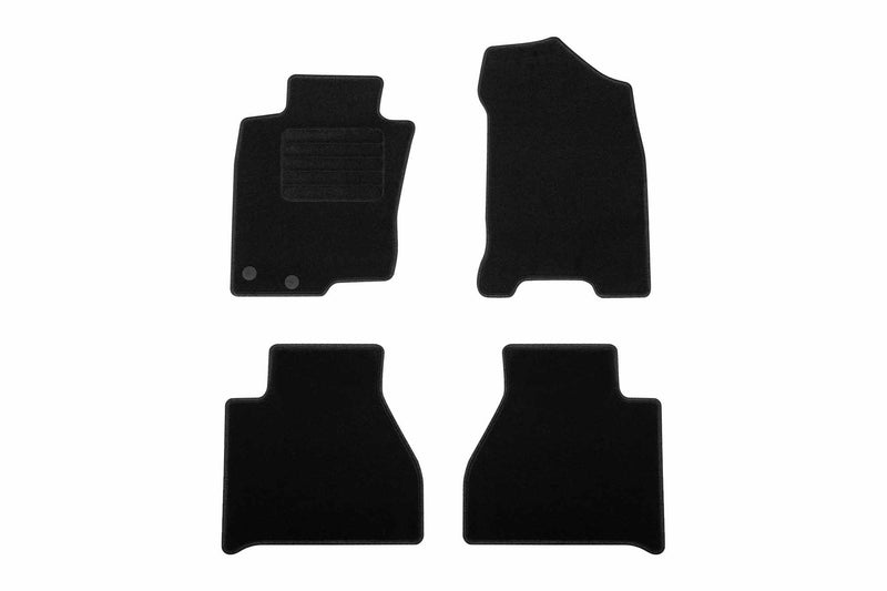 Мокетни стелки Rigum за Nissan Navara (2016+), 4 части, черни