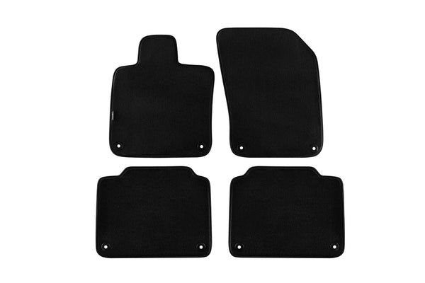 Мокетни стелки Petex за Volvo V90 (2016+) Style, 4 части, черни
