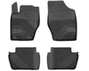 2.5D Covorașe de cauciuc Frogum №77 pentru Peugeot 307 Estate (2001-2007), 4 părți, Negru