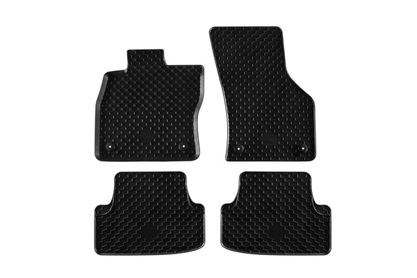 Гумени стелки Gumarny Zubri за Audi A3 (2012–2019), Audi A3 (2020+), 4 части