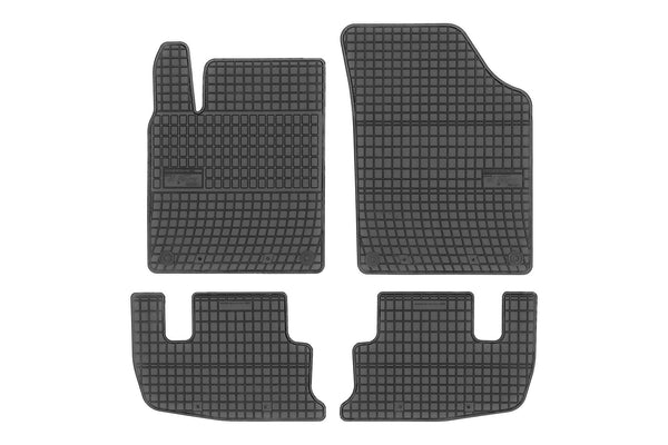 Covorașe din cauciuc Frogum pentru Peugeot RCZ (2010-2015), 4 părți, negru