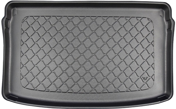 Rack rail Aristar pentru VW Polo VI 2G (AW) hatchback 5 uși, poziția superioară a podelei detașabile a portbagajului în poziția cea mai înaltă (10.2017+)