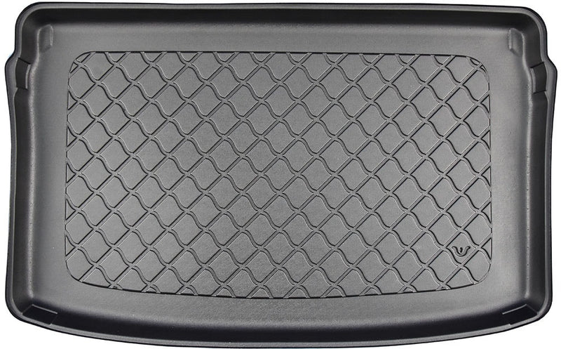 Rack rail Aristar pentru VW Polo VI 2G (AW) hatchback 5 uși, poziția superioară a podelei detașabile a portbagajului în poziția cea mai înaltă (10.2017+)