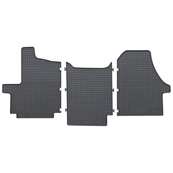 Covorașe din cauciuc Petex pentru Peugeot Boxer (2006-2021) - 3 părți, negru