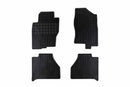 Гумени стелки Rigum за Nissan Navara D/C (2010+), комплект 4 части, черни
