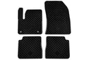 Гумени стелки Gumarny Zubri за Peugeot e-2008 (2020+) електрическа версия, 4 части – черни
