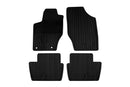Гумени стелки Gumarny Zubri за Peugeot 307 (2001–2007), 4 части, черни