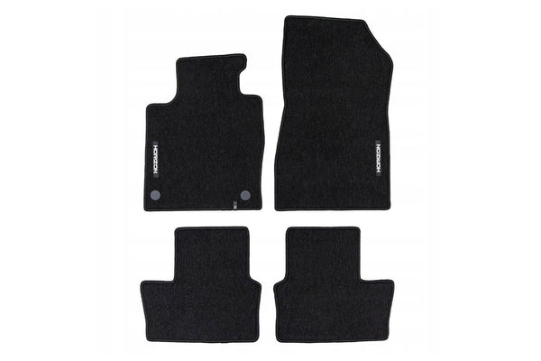 Мокетни стелки Frogum Horizon за Nissan Juke (2019+), 4 части, черни