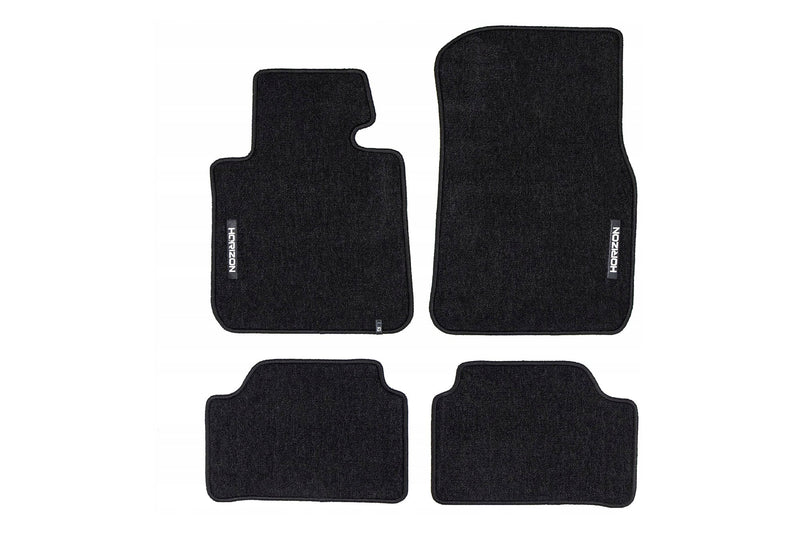 Мокетни стелки Frogum Horizon за BMW Серия 1 F20 (2011–2019), 4 части, черни