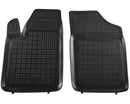 Covorașe din cauciuc Rezaw-Plast pentru Peugeot Partner (1996-2008), 2 părți, negru