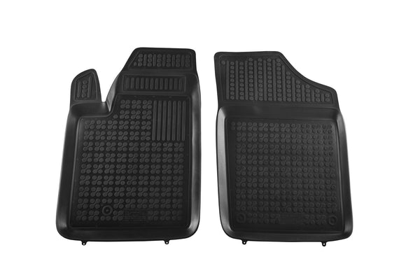 Covorașe din cauciuc Rezaw-Plast pentru Peugeot Partner (1996-2008), 2 părți, negru