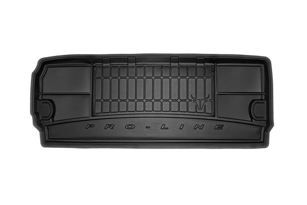 Covor de cauciuc Frogum pentru Nissan Pathfinder (2005-2015) 7 locuri, cu al treilea rând de scaune ridicat