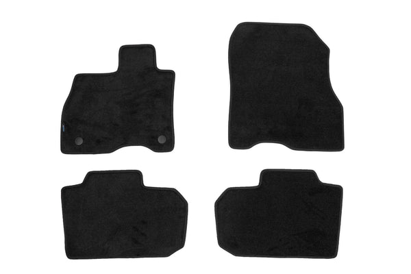 Мокетни стелки Petex за Nissan Leaf (2018+) Style, 4 части, черни