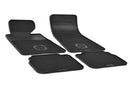 Гумени стелки Gumarny Zubri за BMW Серия 5 E34 седан/комби (1989–1995), 4 части, черни