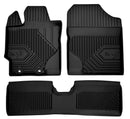 Covorașe de cauciuc 2.5D Frogum model 77 pentru Toyota Yaris (2011-2019)