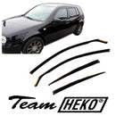 Ветробрани Team HEKO за VW GOLF 4 (1997-2004) 5 врати Combi / BORA Combi - 4бр. предни и задни - Avtozona