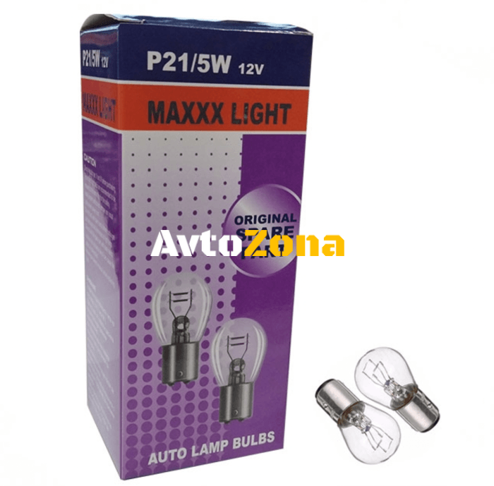 КРУШКА MAXXX LIGHT - S25 12V 21/5W BAY15D 10БР/К-Т - Avtozona