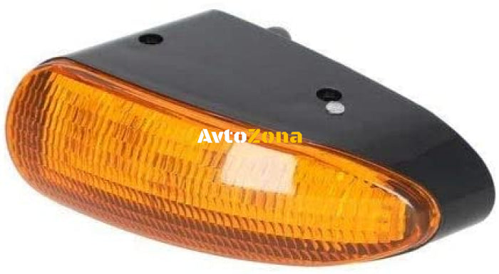 21W Лед LED Сигнална Лампа Мигач Аварийна Оранжева Светлина AGCO John Deere - Avtozona