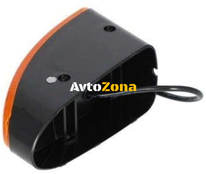 21W Лед LED Сигнална Лампа Мигач Аварийна Оранжева Светлина AGCO John Deere - Avtozona