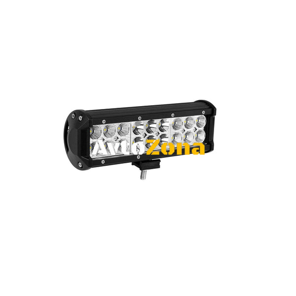 23 См Мощен LED бар Flexzon с Комбинирана Combo светлина 54W 18 LED 12V 24V АТВ Джип 4х4 Offroad - Avtozona