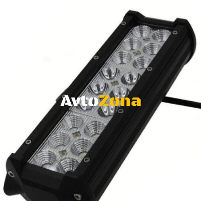 23 См Мощен LED бар с Комбинирана Combo светлина 54W 18 LED 12V 24V АТВ Джип 4х4 Offroad - Avtozona