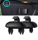 Set de 2 buc. suport clip pentru parasolar pentru VW Audi Skoda negru