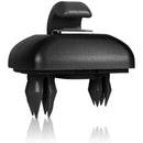 Set de 2 buc. suport clip pentru parasolar pentru VW Audi Skoda negru