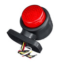 Set de 2 lumini de marcare LED tocosi corn 12V-24V cu trei lumini alb-galben-roșu