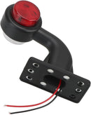 Set de 2pcs. Diode LED Indicatoare de semnalizare laterală pentru platformă de remorcă pentru camioane 12V - 24V alb roșu